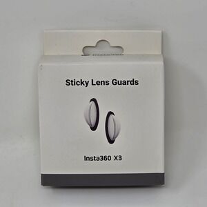 New!! OEM Insta360 X3 Sticky Lens Guards for 360° Camera